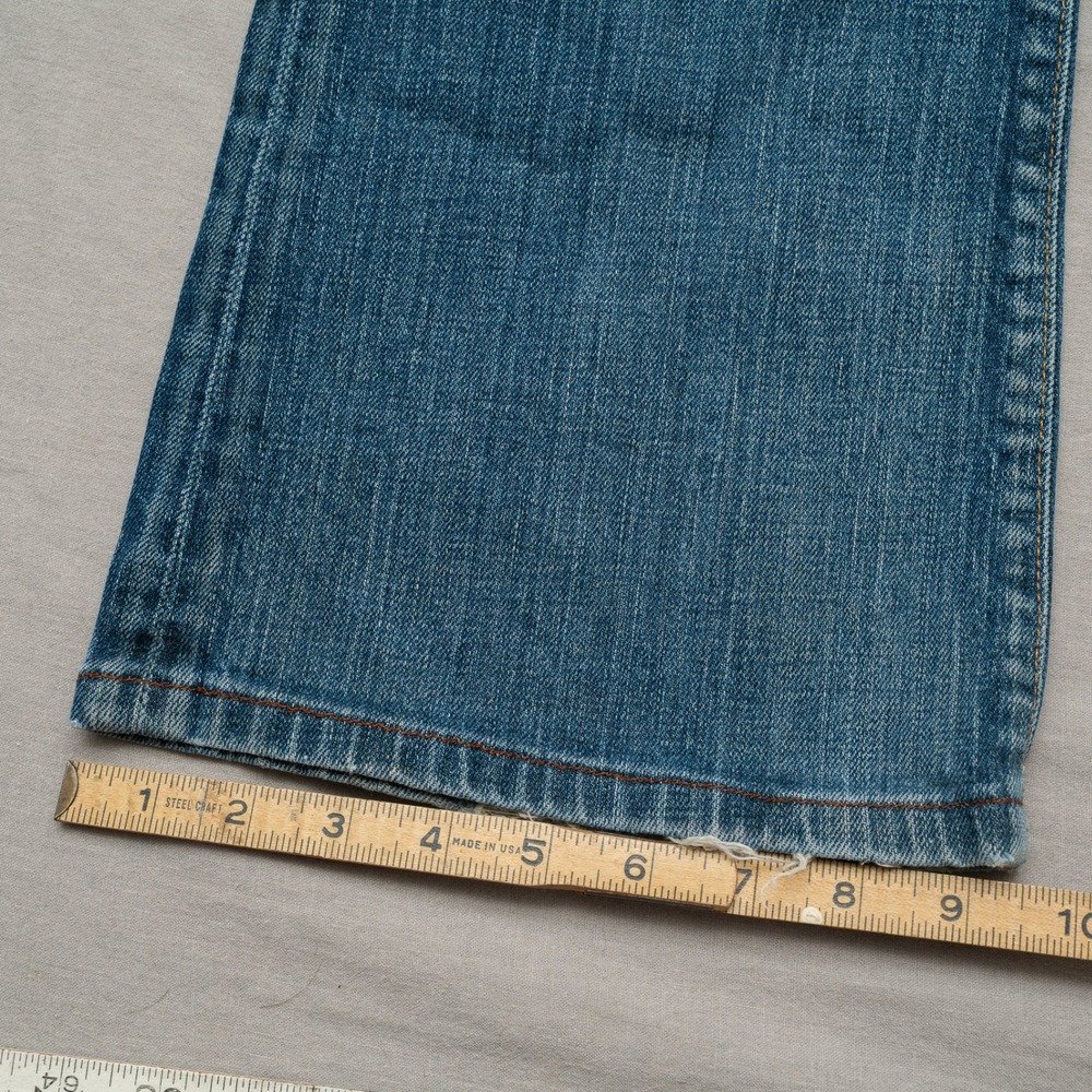 Vintage Y2k 2000s Big Star Ultra Low Rise Sweet Low Boot Cut Denim Jeans 30 - Picture 5 of 11